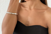 Bracelete Prata Design Fino Liso
