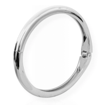 Bracelete Prata Design Fino Liso