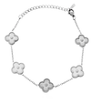 Pulseira Aço Inoxidável e Prata inspiração Vg