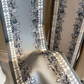 Lenço Skinny de Moda com Estampa Floral 