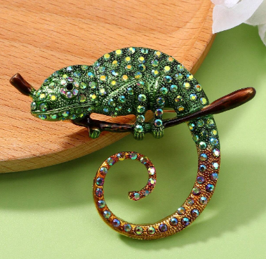 Broche de Camaleão