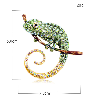 Broche de Camaleão