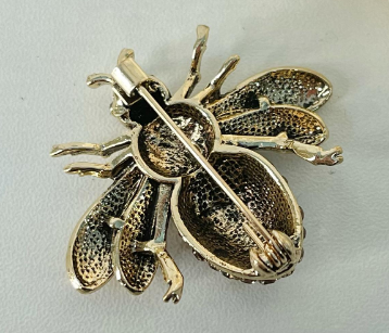 Broche  de Abelha Verde