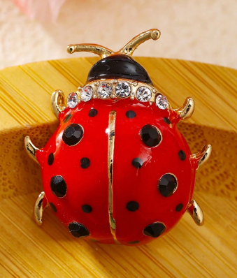 Broche de Joaninha