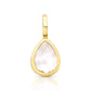 PINGENTE COM CRISTAL DE GOTA E FECHO