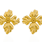 Brinco Dourado Floral