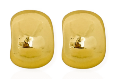 Brinco Dourado Argolinha Lisa