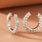 2 piercing  com decoração de strass