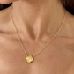 Colar de Aço Inoxidável  Inspiração Vg. Detalhado