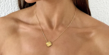 Colar de Aço Inoxidável  Inspiração Vg. Detalhado